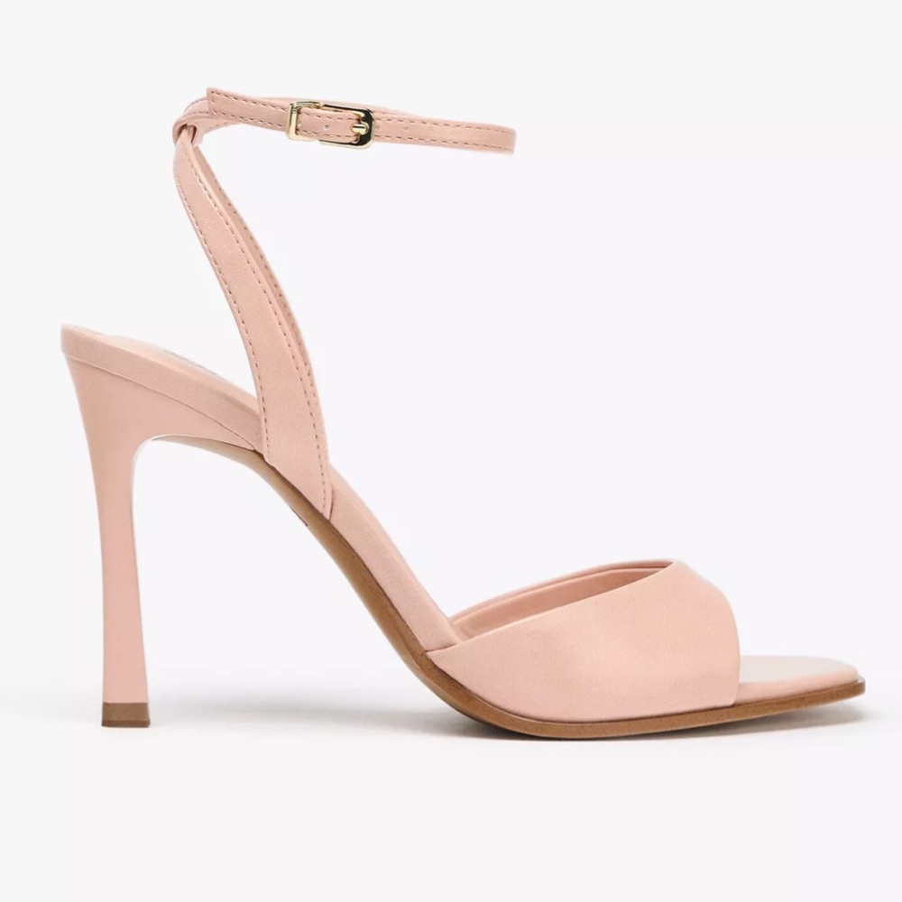 Zara Elegant Pink High Heel Sandals - Picture 3 of 12